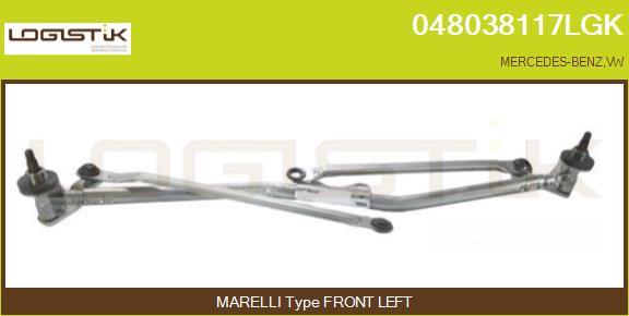 LGK 048038117LGK - Wiper Linkage car-mod.net