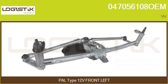 LGK 047056108OEM - Window Wiper System car-mod.net