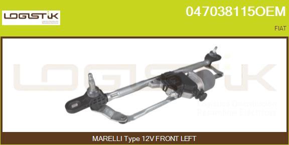 LGK 047038115OEM - Window Wiper System car-mod.net