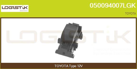 LGK 050094007LGK - Switch, window regulator car-mod.net