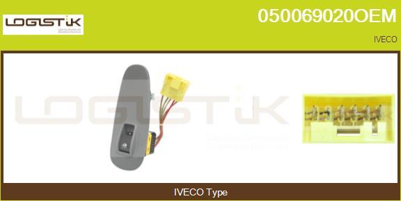 LGK 050069020OEM - Switch, window regulator car-mod.net