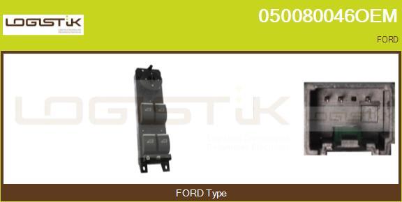 LGK 050080046OEM - Switch, window regulator car-mod.net