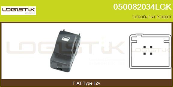LGK 050082034LGK - Switch, window regulator car-mod.net