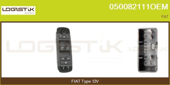LGK 050082111OEM - Switch, window regulator car-mod.net