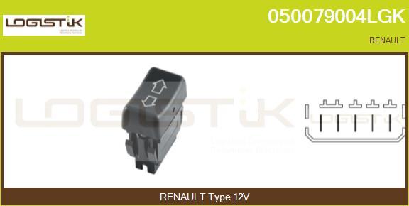 LGK 050079004LGK - Switch, window regulator car-mod.net