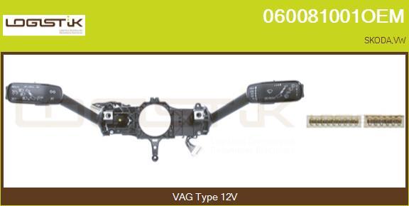 LGK 060081001OEM - Steering Column Switch car-mod.net