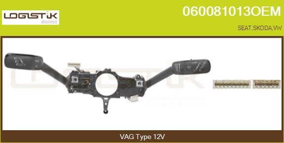 LGK 060081013OEM - Steering Column Switch car-mod.net