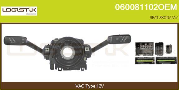 LGK 060081102OEM - Steering Column Switch car-mod.net