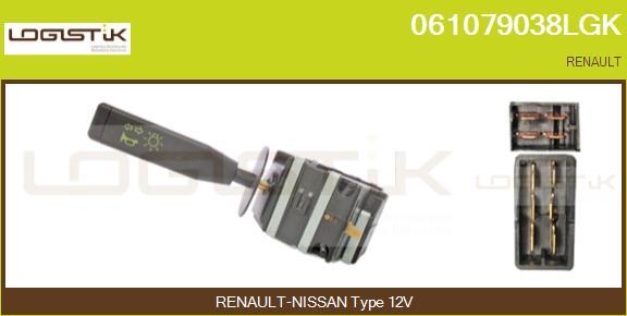 LGK 061079038LGK - Steering Column Switch car-mod.net