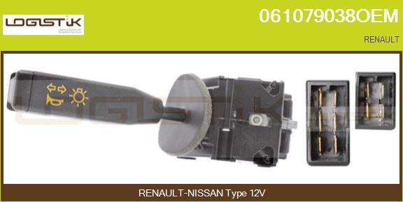 LGK 061079038OEM - Steering Column Switch car-mod.net