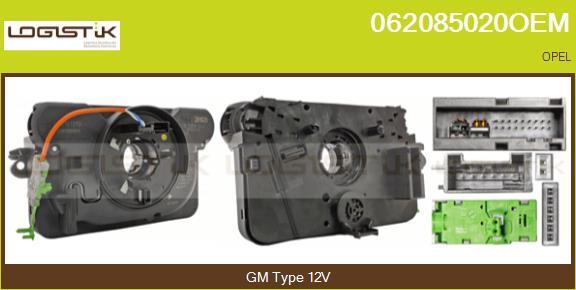 LGK 062085020OEM - Clockspring, airbag car-mod.net