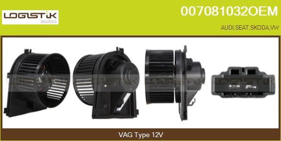 LGK 007081032OEM - Interior Blower car-mod.net
