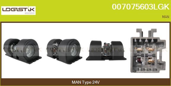 LGK 007075603LGK - Interior Blower car-mod.net