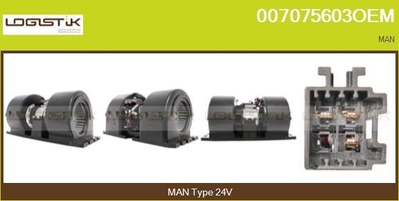 LGK 007075603OEM - Interior Blower car-mod.net