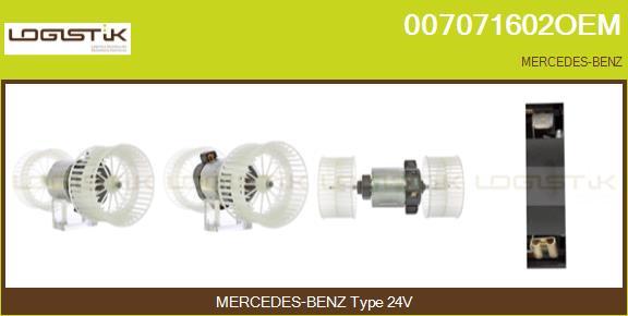 LGK 007071602OEM - Interior Blower car-mod.net