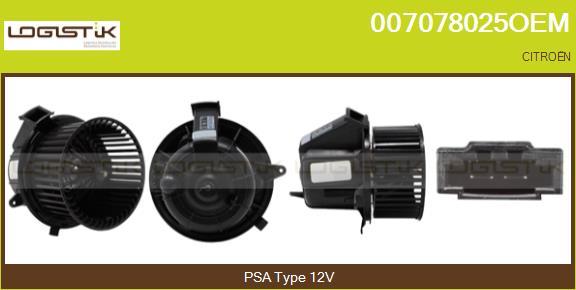 LGK 007078025OEM - Interior Blower car-mod.net