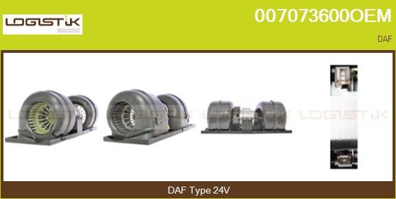LGK 007073600OEM - Interior Blower car-mod.net