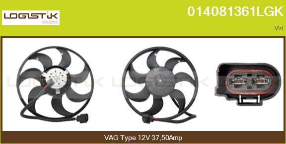 LGK 014081361LGK - Fan, radiator car-mod.net