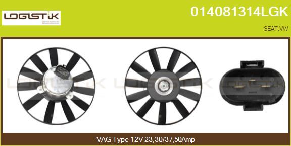 LGK 014081314LGK - Fan, radiator car-mod.net