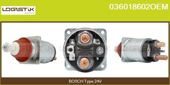 LGK 036018602OEM - Solenoid Switch, starter car-mod.net