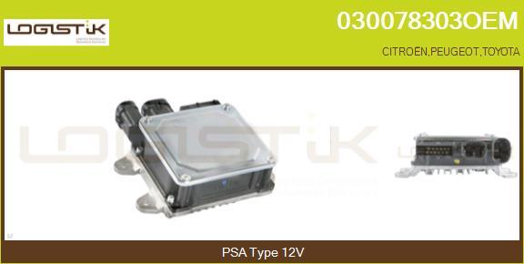 LGK 030078303OEM - Control Unit, power steering car-mod.net