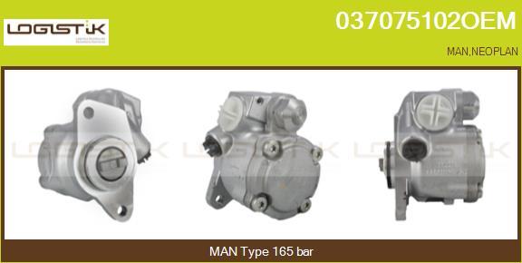 LGK 037075102OEM - Hydraulic Pump, steering system car-mod.net