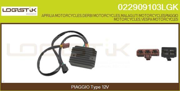 LGK 022909103LGK - Voltage regulator, alternator car-mod.net