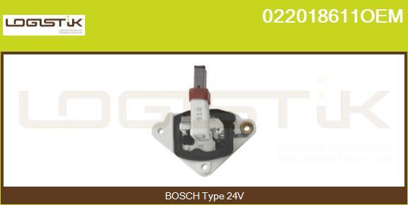 LGK 022018611OEM - Voltage regulator, alternator car-mod.net