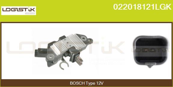 LGK 022018121LGK - Voltage regulator, alternator car-mod.net