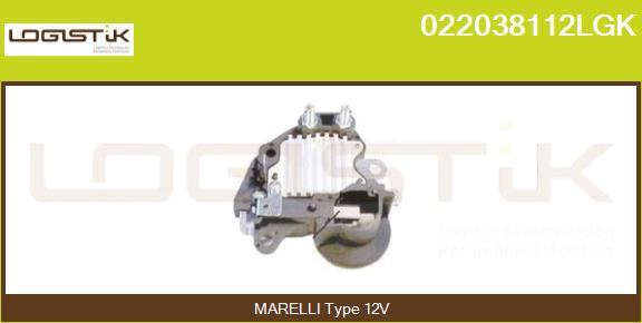 LGK 022038112LGK - Voltage regulator, alternator car-mod.net