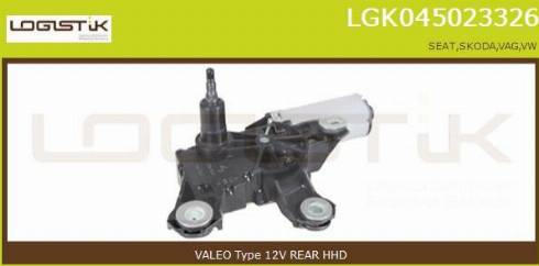 LGK LGK045023326 - Wiper Motor car-mod.net