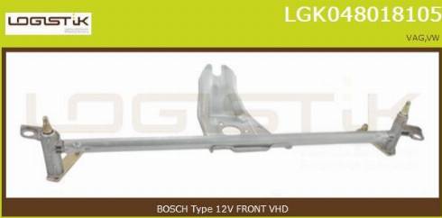 LGK LGK048018105 - Wiper Linkage car-mod.net