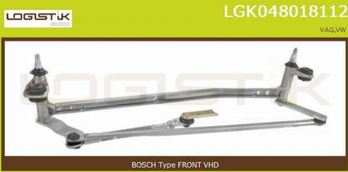 LGK LGK048018112 - Wiper Linkage car-mod.net