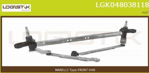 LGK LGK048038118 - Wiper Linkage car-mod.net