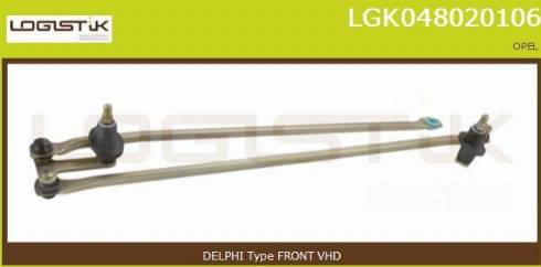 LGK LGK048020106 - Wiper Linkage car-mod.net