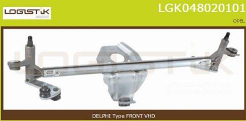 LGK LGK048020101 - Wiper Linkage car-mod.net