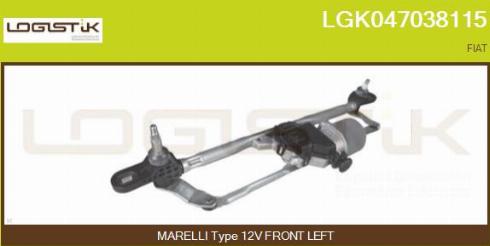 LGK LGK047038115 - Window Wiper System car-mod.net