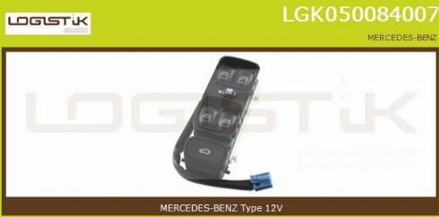 LGK LGK050084007 - Switch, window regulator car-mod.net