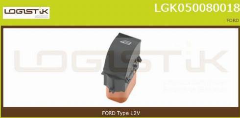 LGK LGK050080018 - Switch, window regulator car-mod.net
