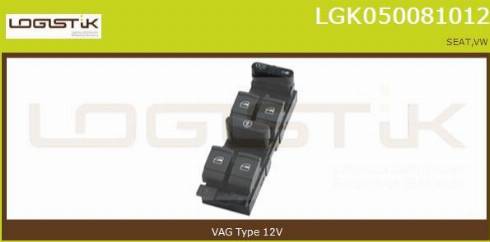 LGK LGK050081012 - Switch, window regulator car-mod.net