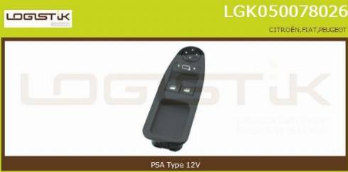 LGK LGK050078026 - Switch, window regulator car-mod.net