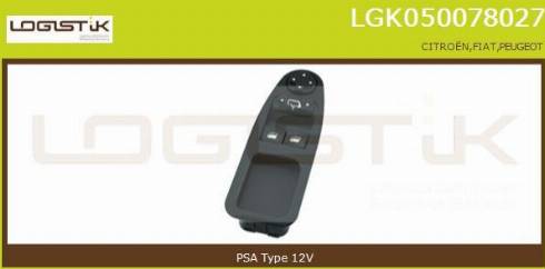 LGK LGK050078027 - Switch, window regulator car-mod.net