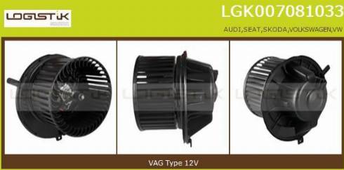 LGK LGK007081033 - Interior Blower car-mod.net