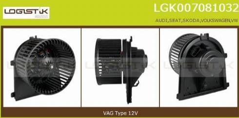 LGK LGK007081032 - Interior Blower car-mod.net