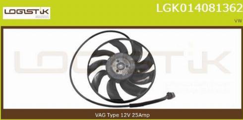 LGK LGK014081362 - Fan, radiator car-mod.net