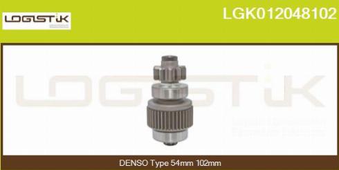 LGK LGK012048102 - Bendix, starter pinion car-mod.net