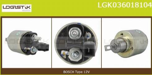 LGK LGK036018104 - Solenoid Switch, starter car-mod.net