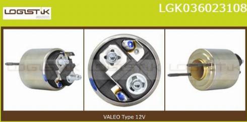 LGK LGK036023108 - Solenoid Switch, starter car-mod.net