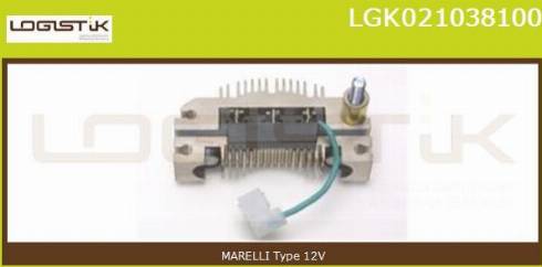 LGK LGK021038100 - Rectifier, alternator car-mod.net