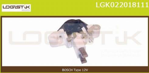 LGK LGK022018111 - Voltage regulator, alternator car-mod.net